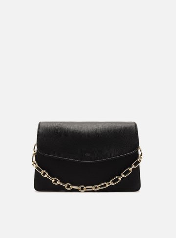Arezzo — Bolsa Tiracolo Preta Média Corrente