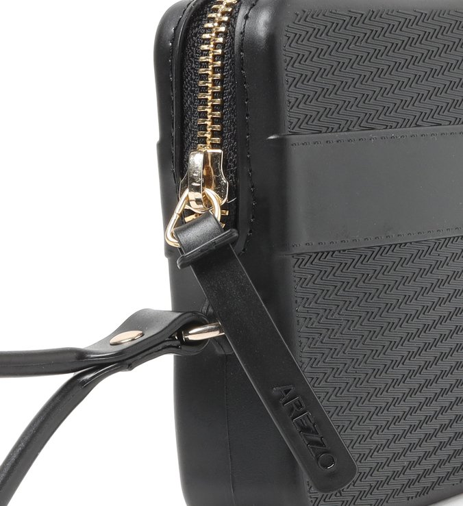 Pouch Preta Malu Brizza 