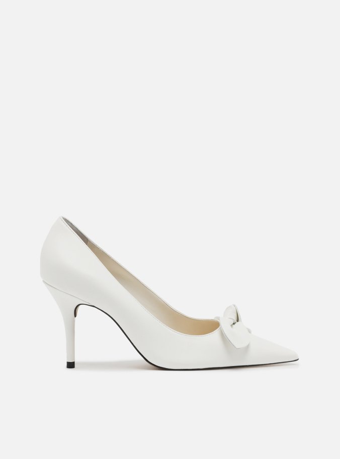 Scarpin Branco Salto Fino