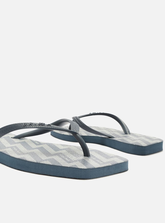 Chinelo de Dedo Azul Square Eletrizzante