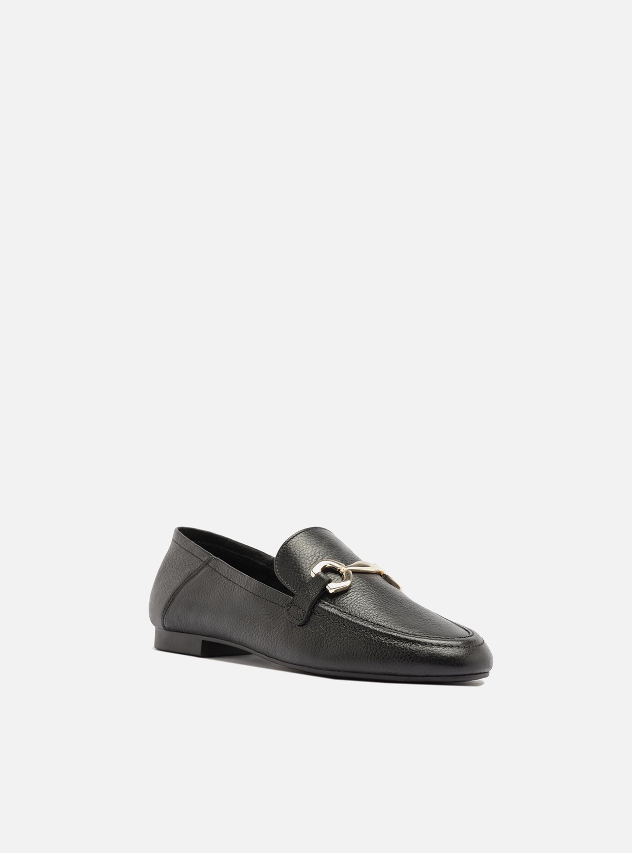 Mocassim Preto Couro Luma — foto 2