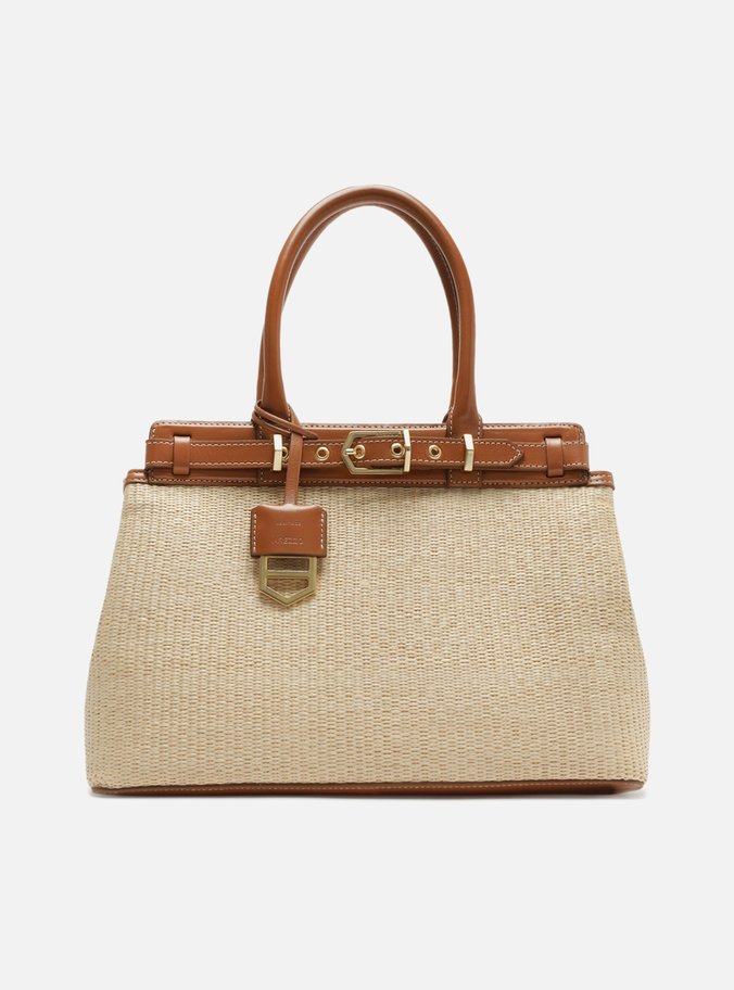 Bolsa Tote Marrom Ráfia Victória Grande