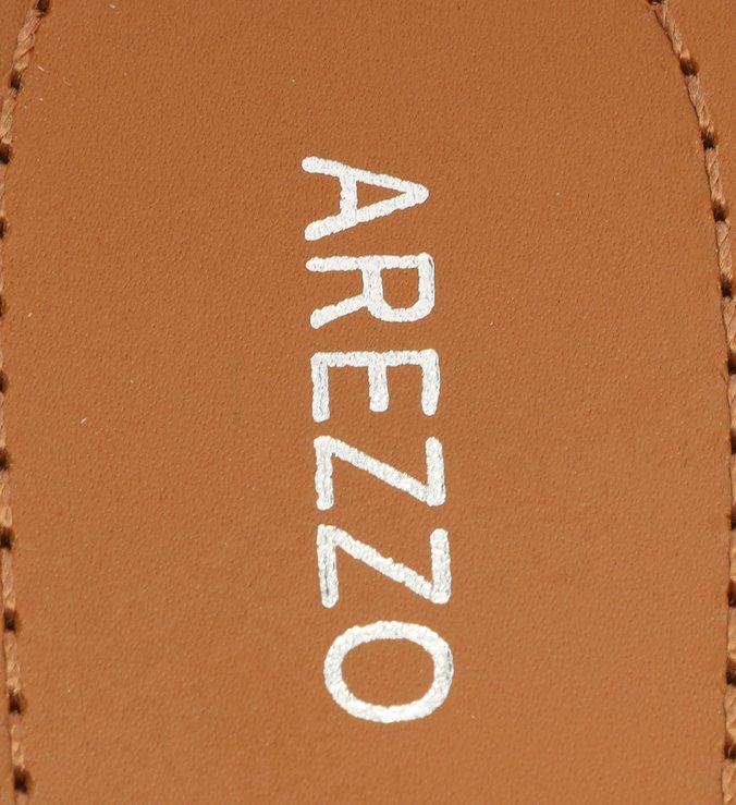 Rasteira Off-White Flat Tiras Cristais