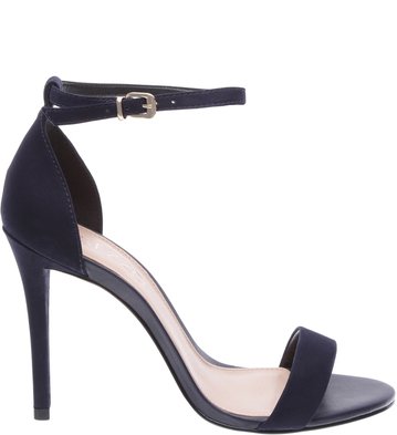 Sandália Nobuck Isabelli Alta Sea Blue