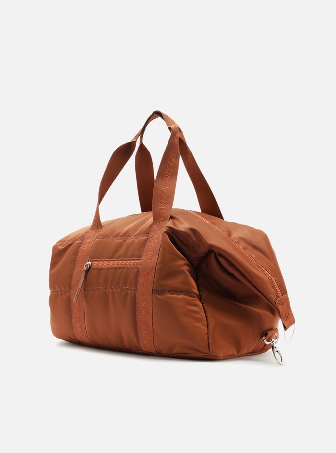 Mala Marrom Nylon Gigi Sporty Grande