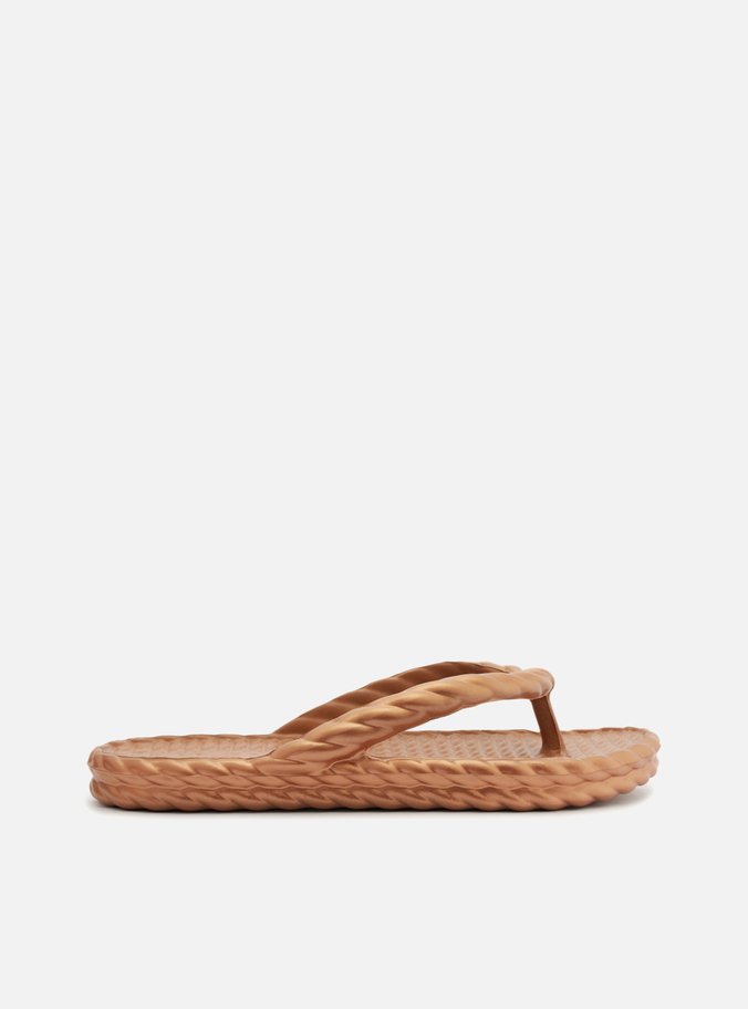 Chinelo de Dedo Dourado Marrocos Brizza