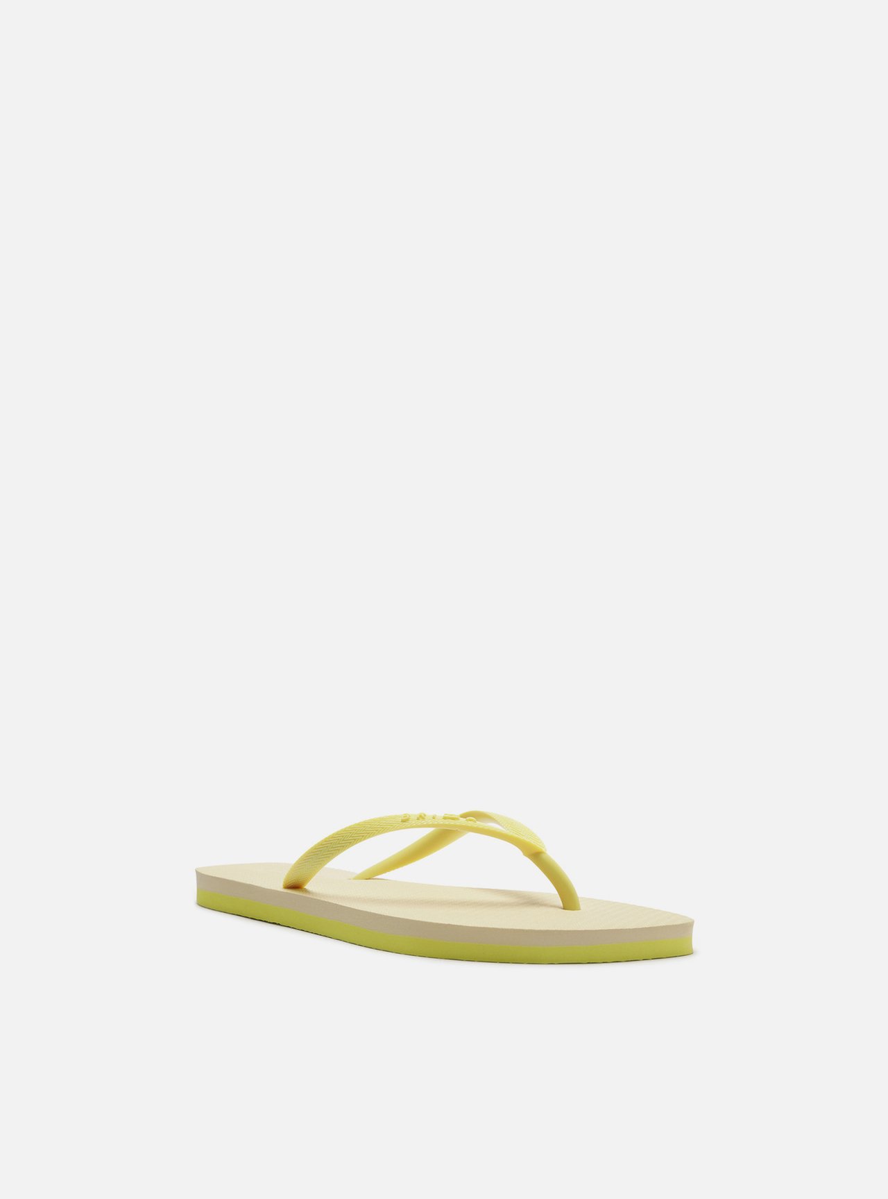 Chinelo de Dedo Amarelo Flash Bicolor Basics — foto 2
