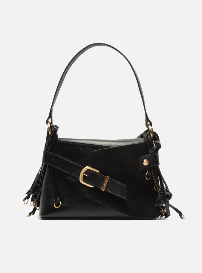 Bolsa Tiracolo Preta Média