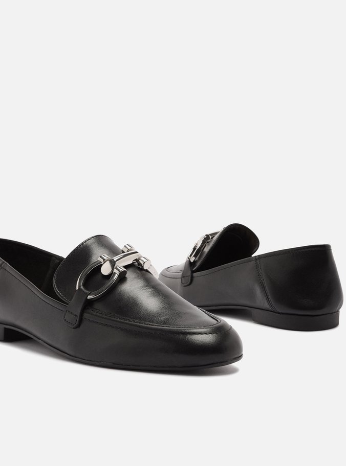 Mocassim Preto Metal