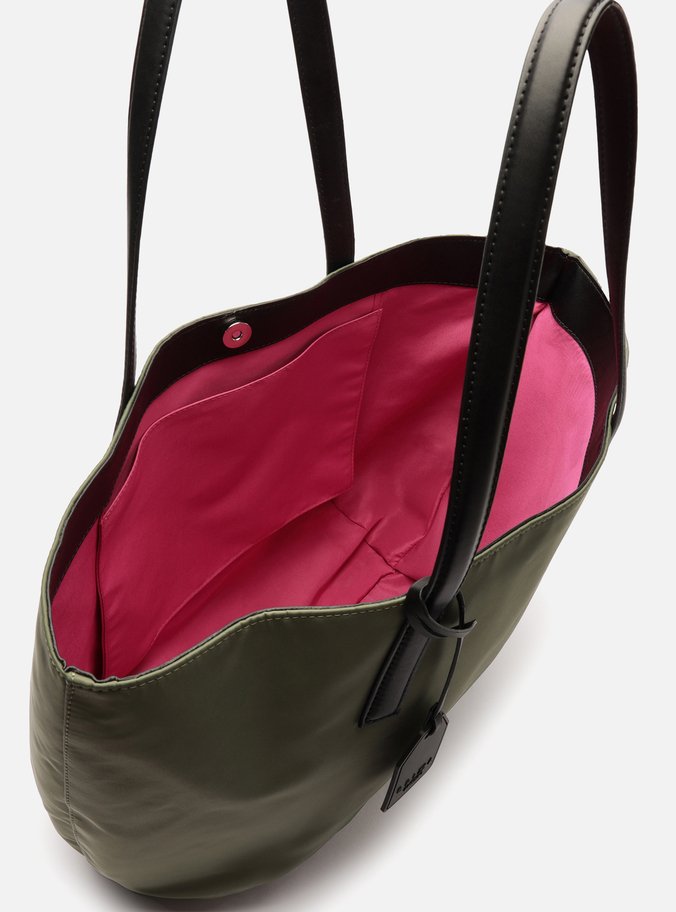 Bolsa Verde Nylon Grande