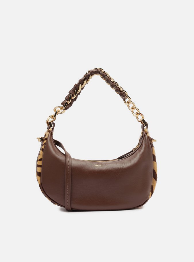 Bolsa Tiracolo Animal Print Stella Média