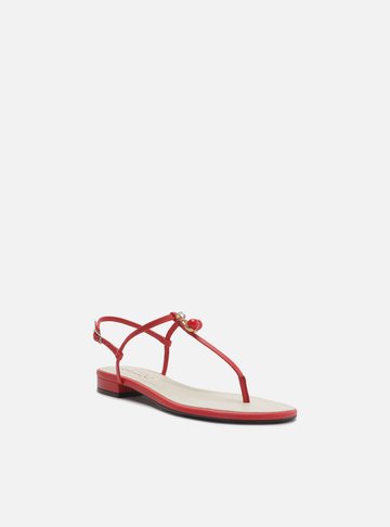 Rasteirinha vermelha arezzo clearance
