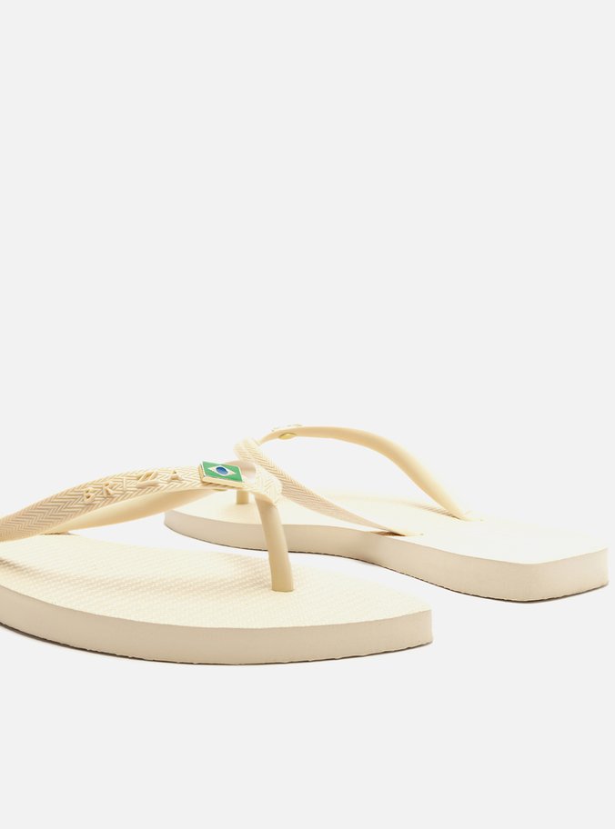 Chinelo de Dedo Off-White Flash Brazilcore