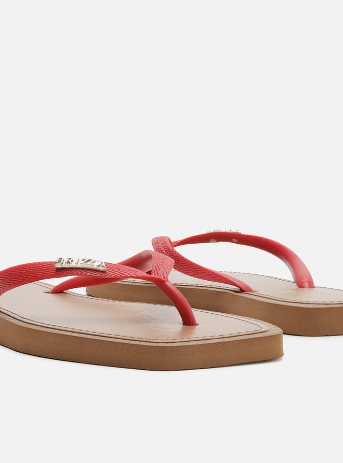 Chinelo de Dedo Multicolorido Square Recouro