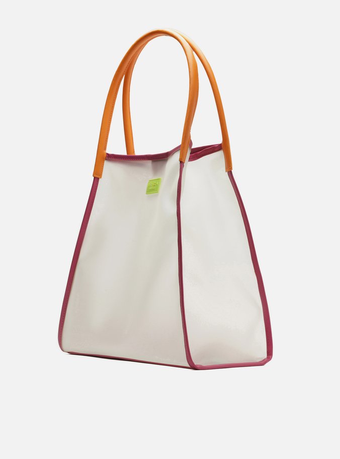 Bolsa hot sale tote transparente