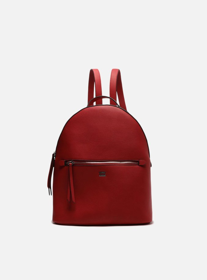 Mochila Vermelha Grande Bolsos
