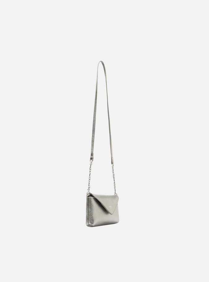 Bolsa Tiracolo Prata Giorno Pequena Envelope