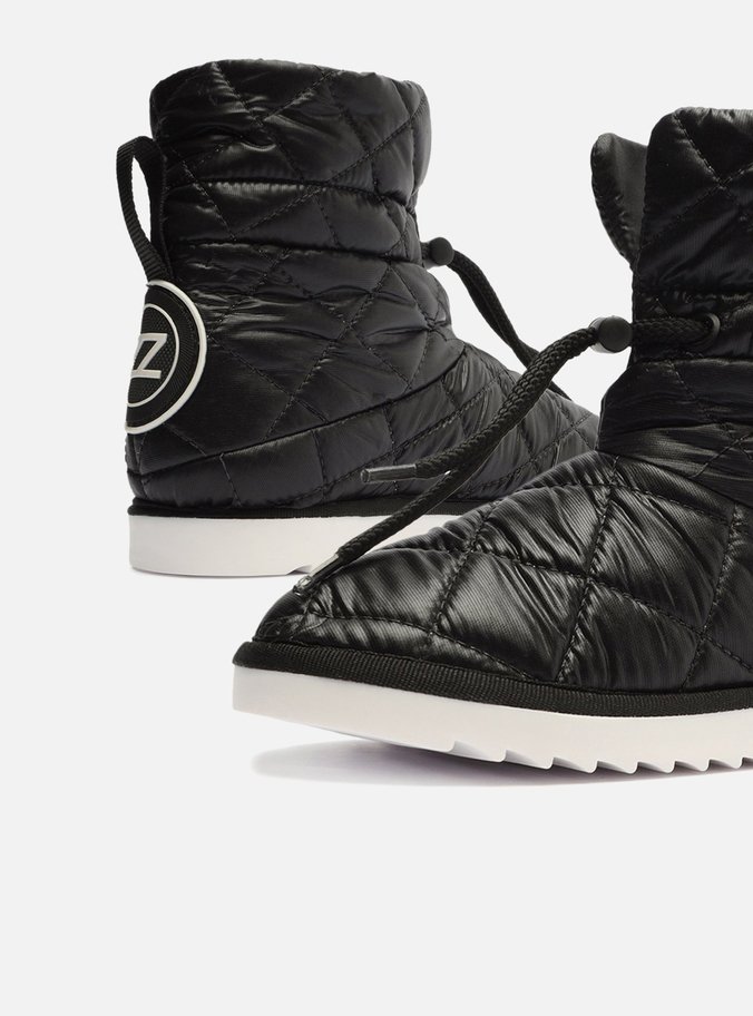 Bota Infantil Preta Nylon Estofada
