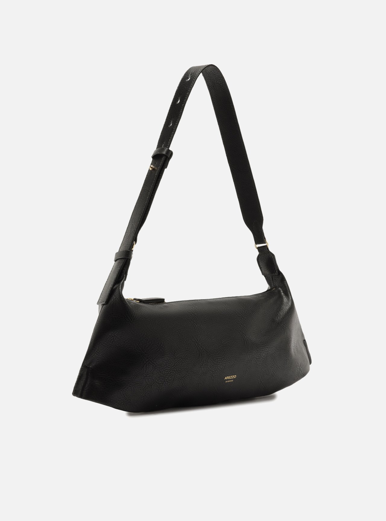 Bolsa Shoulder Preta Média Soft Alça Larga — foto 5