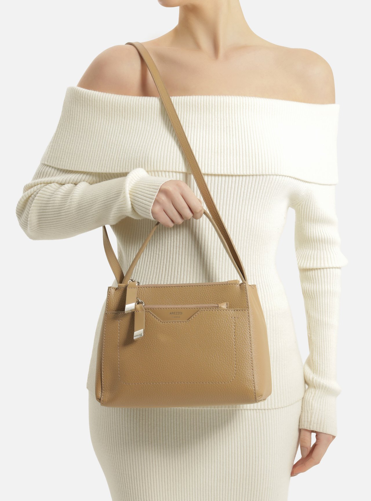 Bolsa Tote Marrom Emilly Média Pouch — foto 7