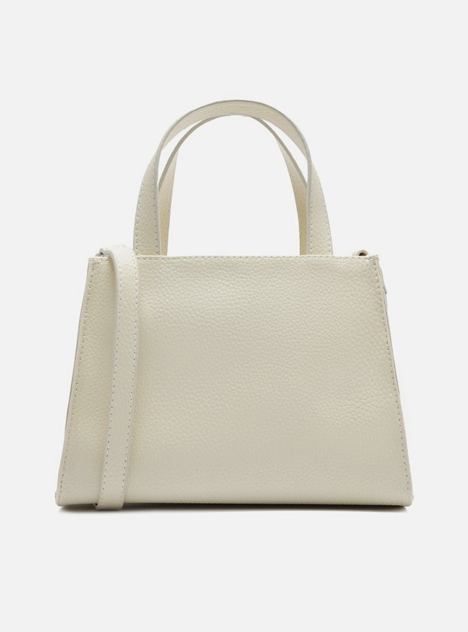 Bolsa Branca Tote Média