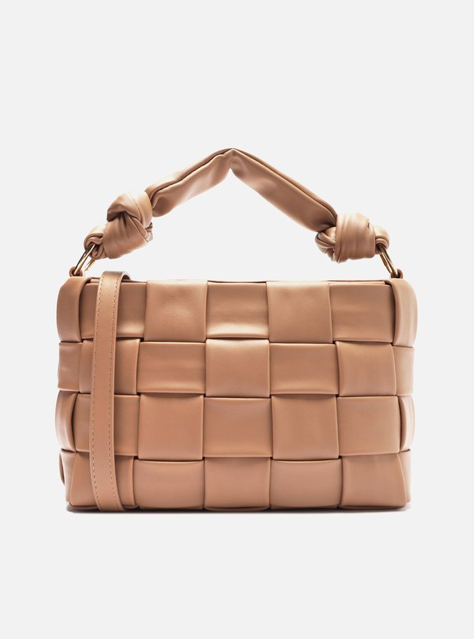 Bolsa Tiracolo Nude Tressê Pequena