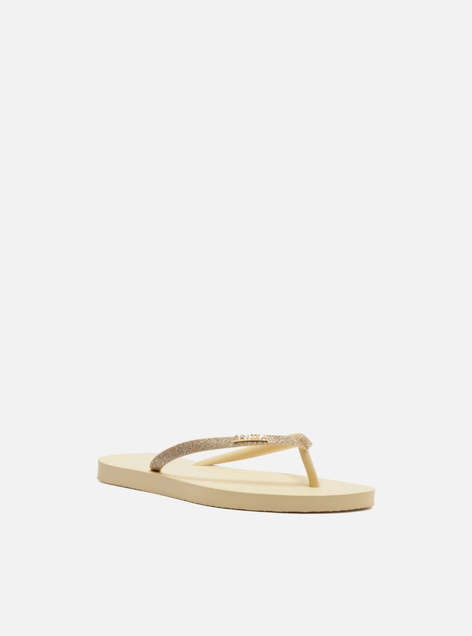 Chinelo Off-White Brizza Strass