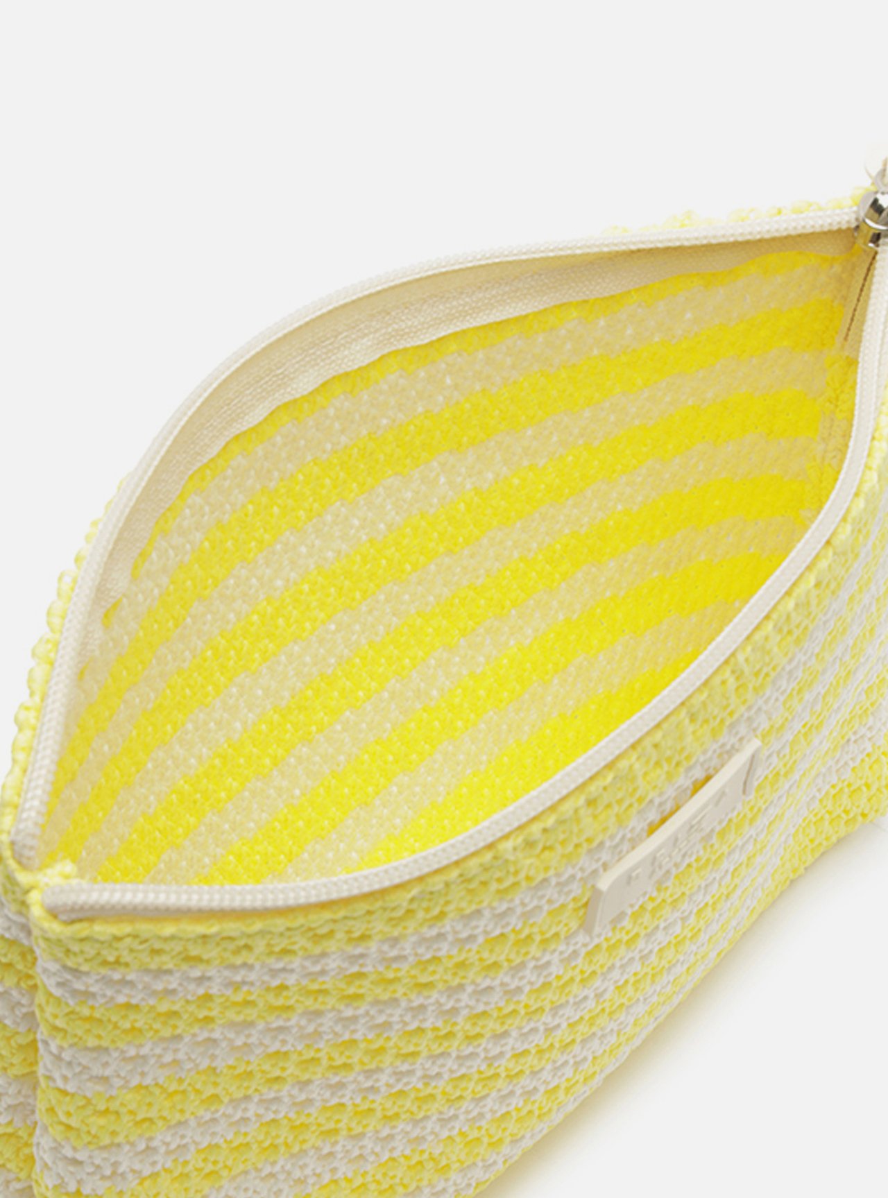 Necessaire Multicolorida Knit Listrada Brizza — foto 3
