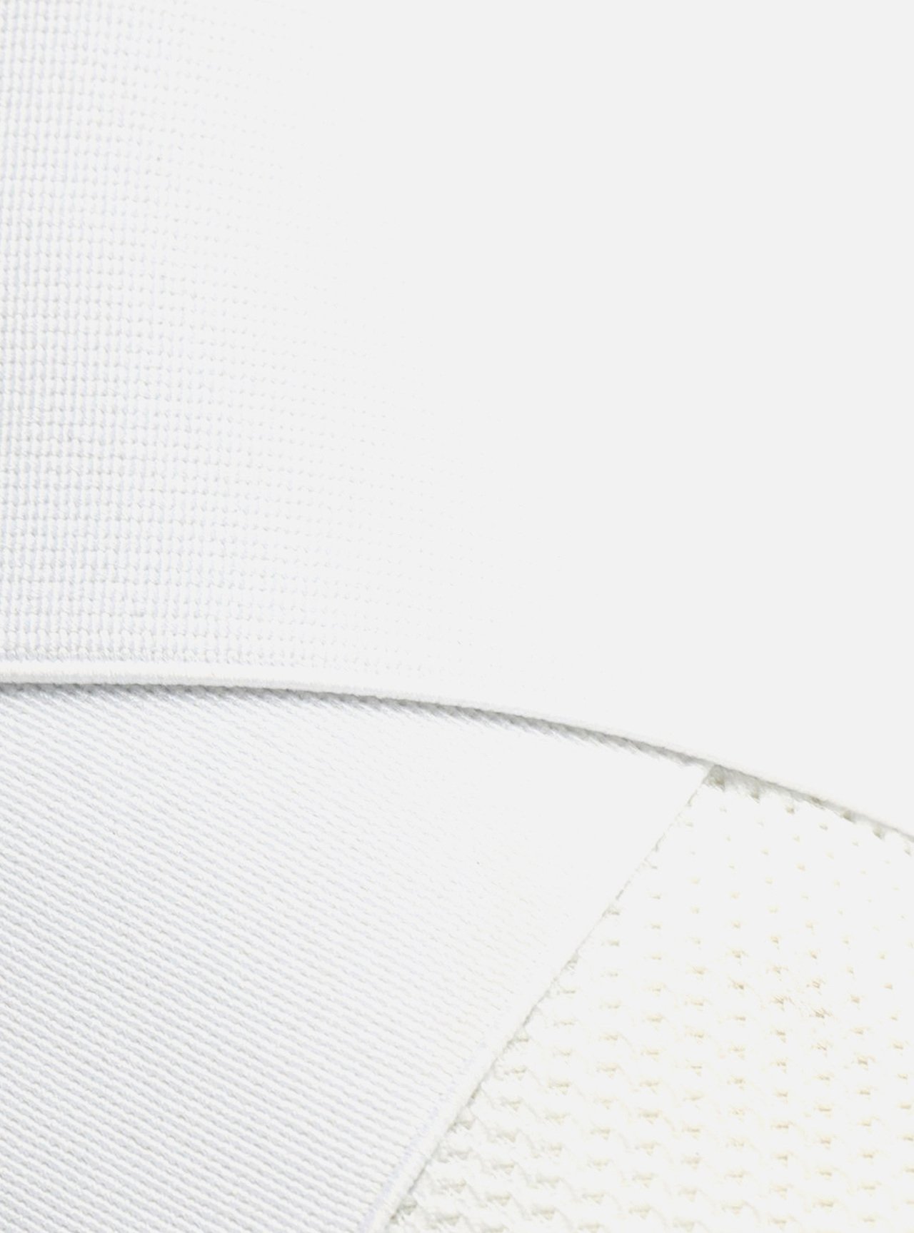 Slip On Branco Tecido Sola Baixa Elásticos — foto 6