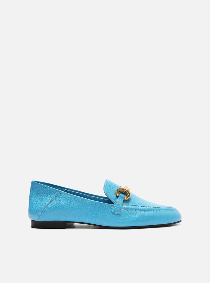 Mocassim Azul Claro Couro Luma  Luma
