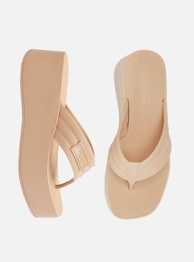 Tamanco Nude Flatform Lulu