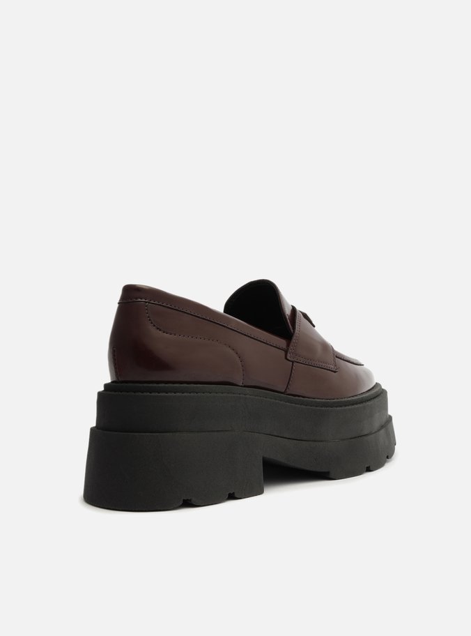 Mocassim Vinho Plataforma Livia