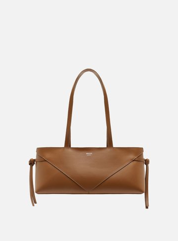 Arezzo — Bolsa Shoulder Marrom Média