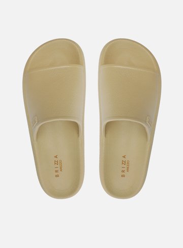 Chinelo Slide Off-White Brizza