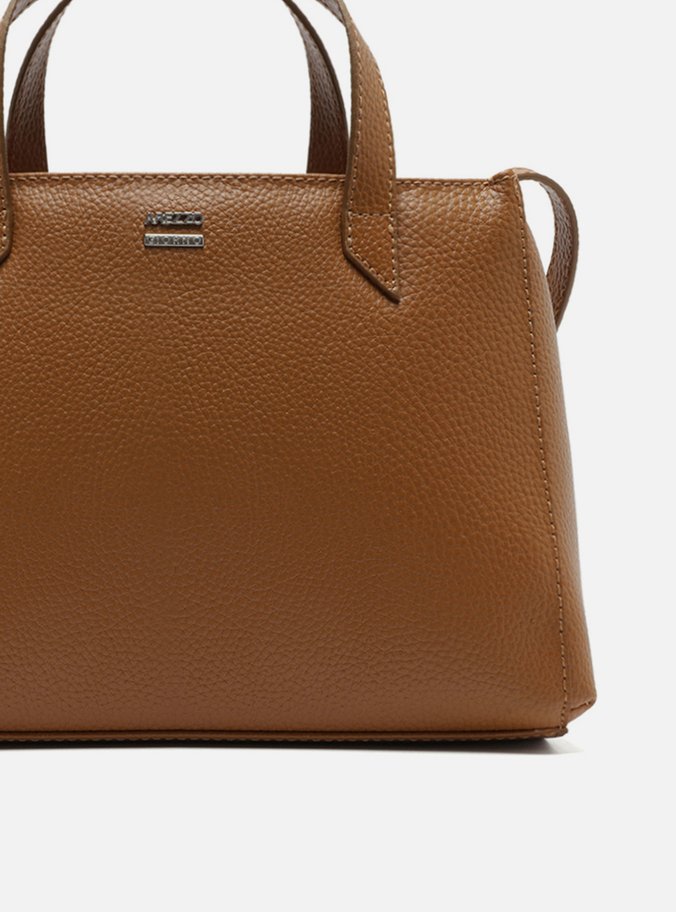 Bolsa Marrom Tote Média
