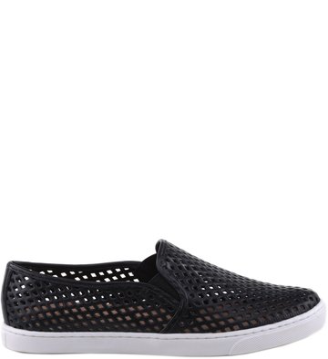 Slip-on Perfurado Preto