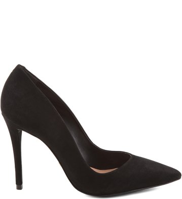 Scarpin Nobuck Preto