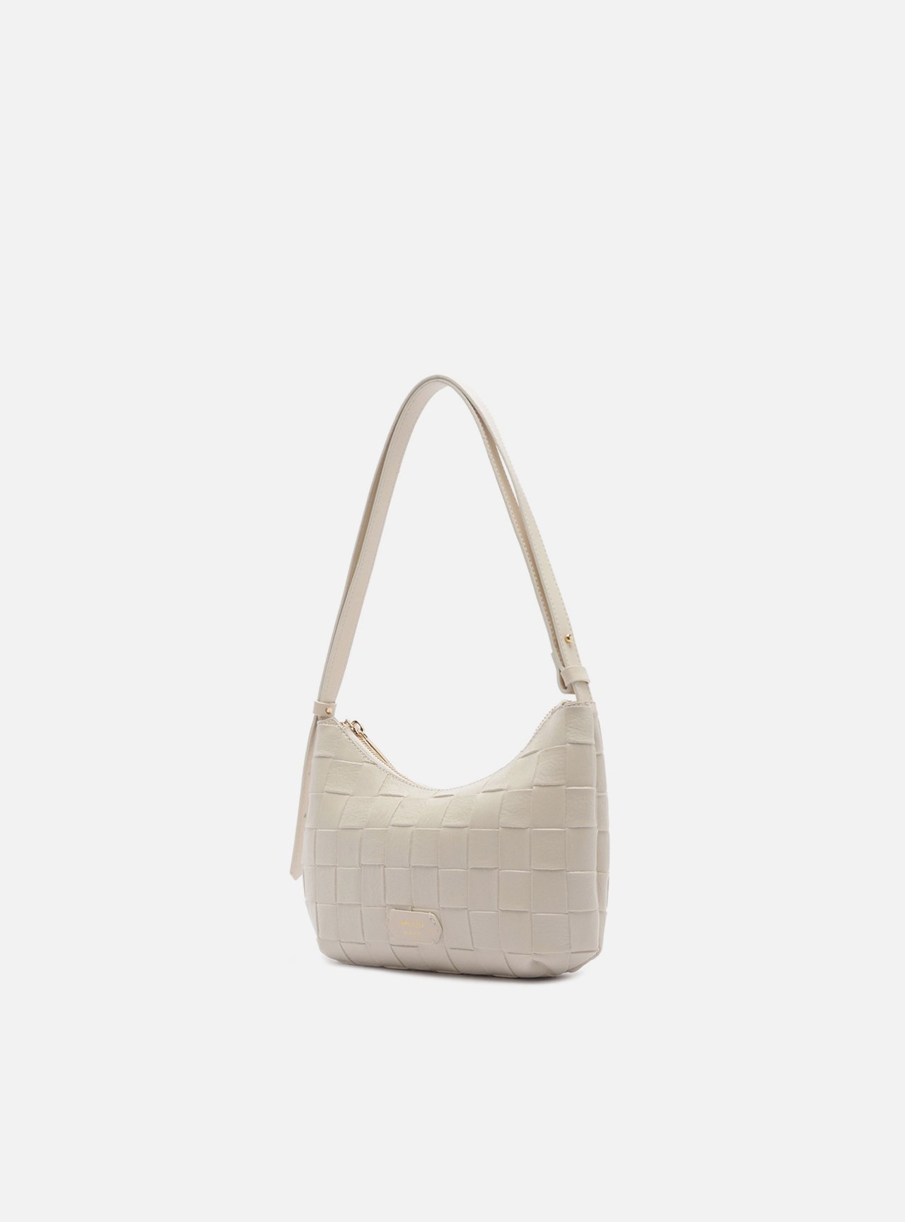 Bolsa Tiracolo Branca Pequena Tressê — foto 2
