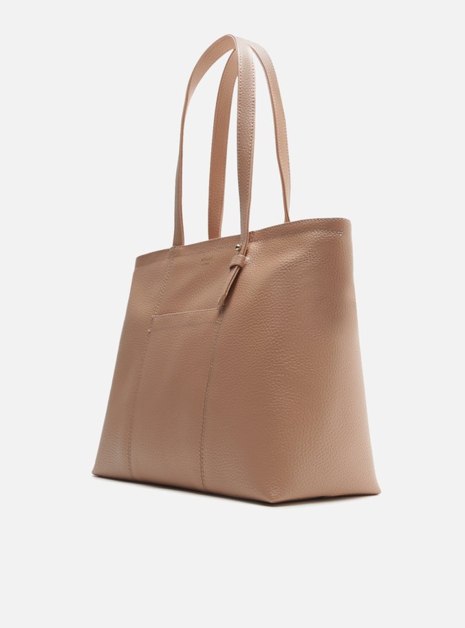Bolsa Shopping Nude Grande Bolso Frontal
