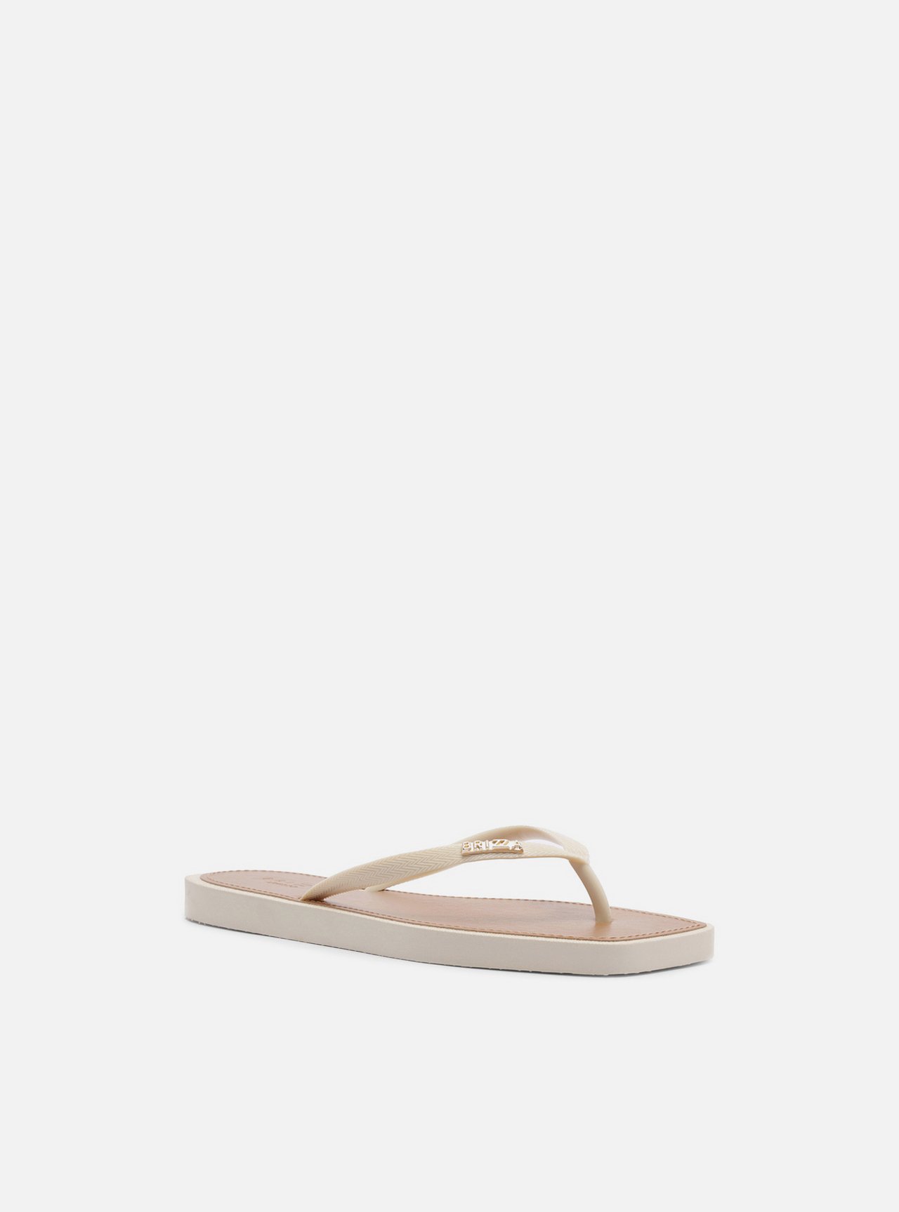 Chinelo de Dedo Off White Recouro Square Brizza — foto 2