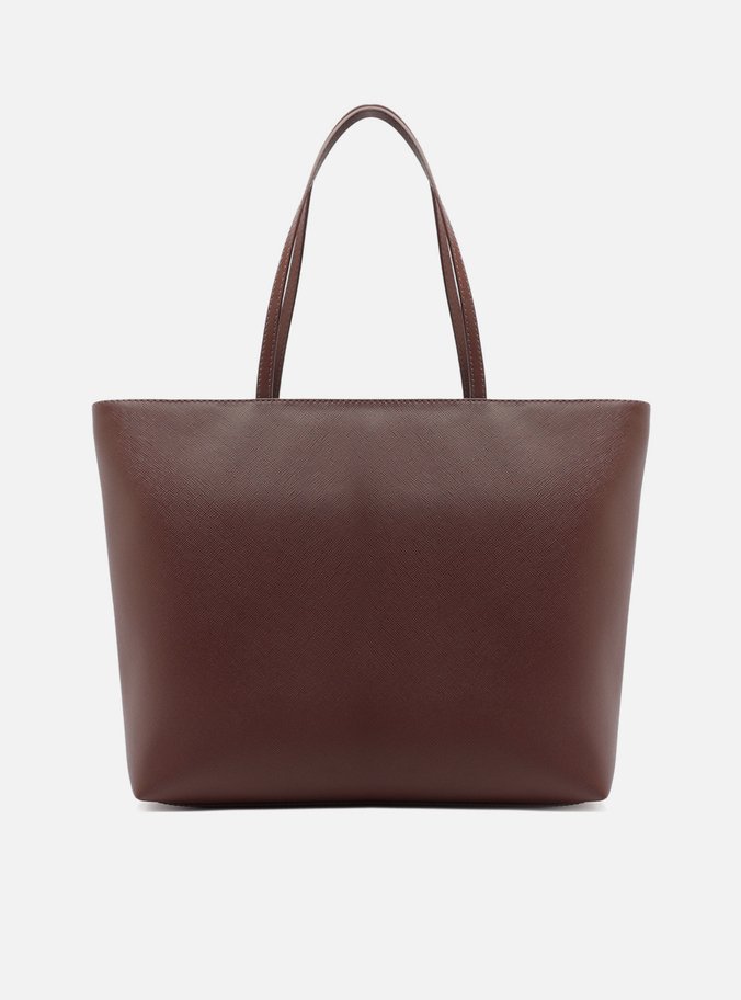 Bolsa Shopping Marrom Grande Tiras