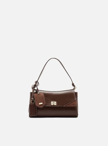 Bolsa Tiracolo Caramelo Couro Heritage Pequena
