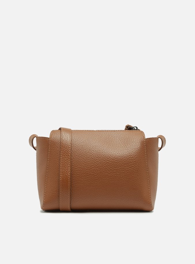 Bolsa Tiracolo Marrom Média