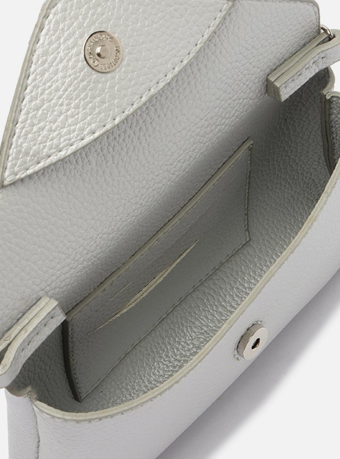 Bolsa Tiracolo Prata Giorno Pequena Envelope