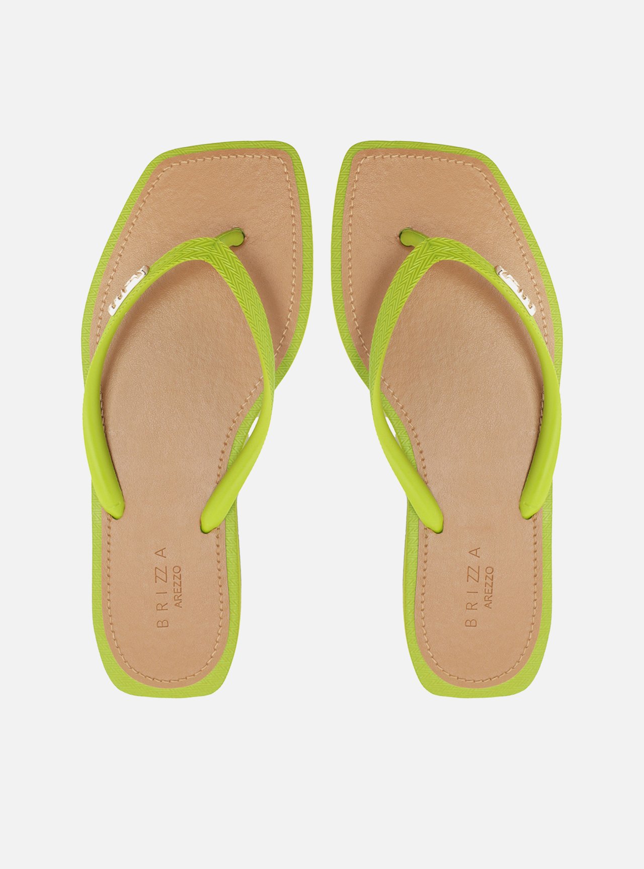 Chinelo de Dedo Verde Recouro Square Brizza — foto 1