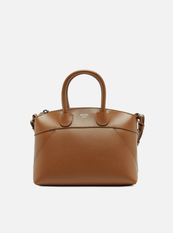 Bolsa Tote Caramelo Média Mix Texturas