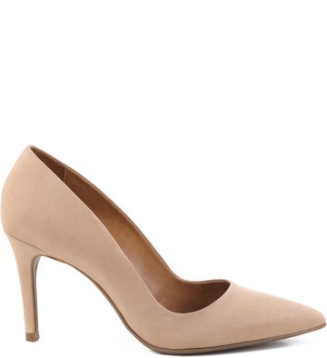 Scarpin Nobuck Pelle