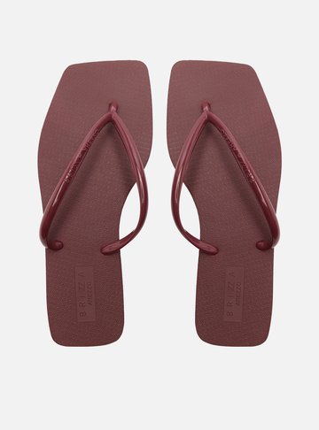 Chinelo de Dedo Vermelho Square Brizza