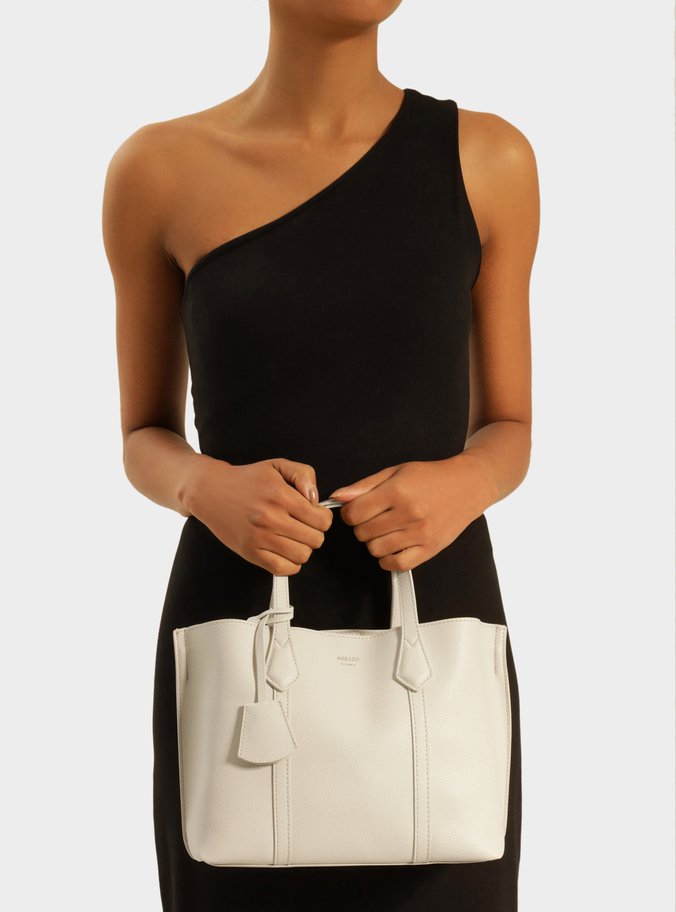 Bolsa Tote Off-White Floater Grande