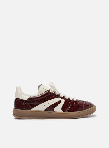 Tênis Vermelho Croco Amarração ARZ72